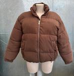 Review winterjas coat xs oversized bomber jas jacket bruin, Ophalen of Verzenden, Zo goed als nieuw, Maat 34 (XS) of kleiner, Bruin