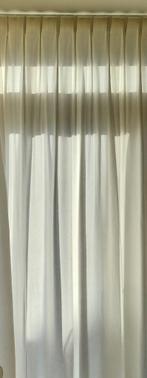 Velours gordijn 1.65x2.45, Huis en Inrichting, 200 cm of meer, Wit, 150 tot 200 cm, Ophalen of Verzenden