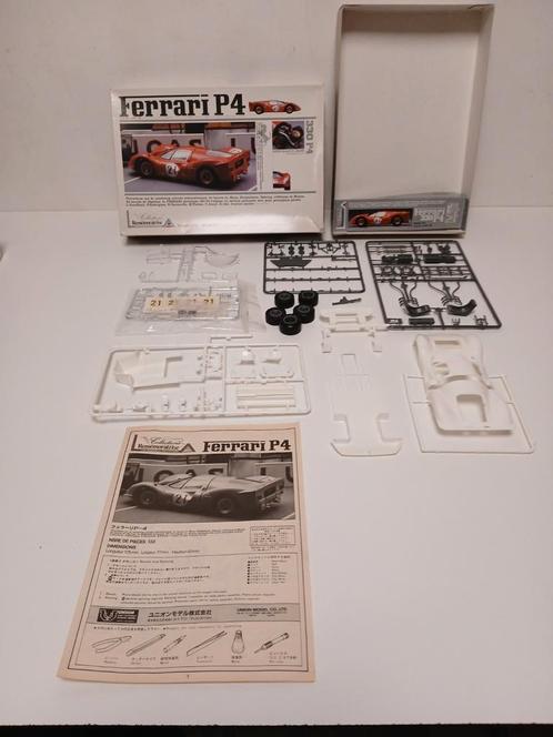 Ferrari 330 P4 model kit union 1:24 japan, Hobby en Vrije tijd, Modelbouw | Auto's en Voertuigen, Zo goed als nieuw, Groter dan 1:32