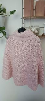 Mooie poncho met col,  maat 122/128, Kinderen en Baby's, Ophalen of Verzenden, Zo goed als nieuw, Meisje, Jas