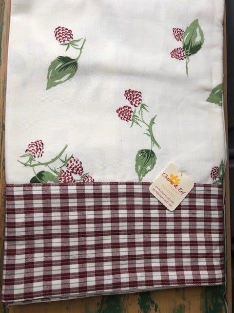 tafelkleed bramen fruit katoen 130x180 clayre & eef, Antiek en Kunst, Ophalen of Verzenden