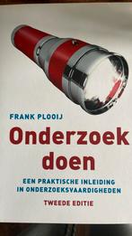 Frank Plooij - Onderzoek doen, Ophalen of Verzenden, Zo goed als nieuw, Frank Plooij, Nederlands