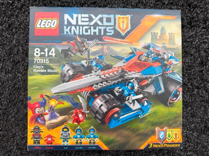 Lego Nexo Knights 70315 Clay's Rumble Blade, Kinderen en Baby's, Speelgoed | Duplo en Lego, Zo goed als nieuw, Lego, Complete set