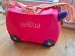 Trunki roze, Sieraden, Tassen en Uiterlijk, Koffers, Gebruikt, Hard kunststof, Minder dan 50 cm, Ophalen of Verzenden