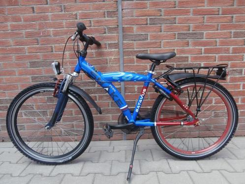 Nette Batavus Snake jongensfiets 24 inch. Blauw-rood, Fietsen en Brommers, Fietsen | Jongens, Gebruikt, 24 inch, Handrem, Versnellingen
