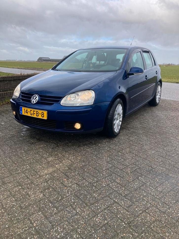 Volkswagen Golf 1.6 16V FSI 85KW 2008 Blauw, Auto's, Volkswagen, Particulier, Golf, ABS, Adaptive Cruise Control, Airbags, Airconditioning