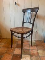 Antieke houten Thonet stoel met webbing - vintage, Antiek en Kunst, Ophalen