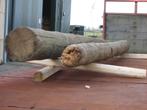 ronde houten balken, 250 cm of meer, Gebruikt, Balken, Ophalen