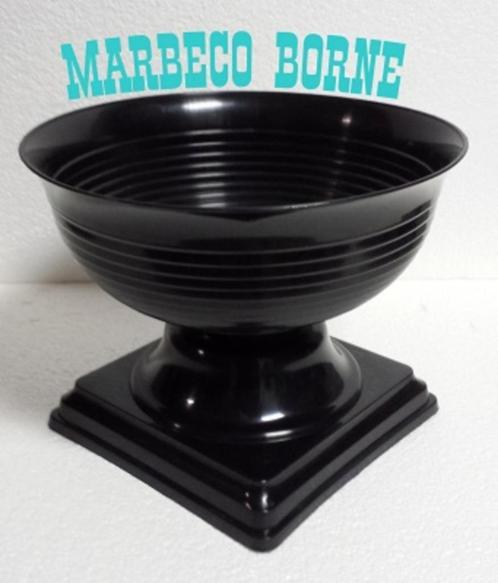 Tuinvaas,Bloempot,Schaalvaas,Graf vaas,Deco vaas zwart small, Huis en Inrichting, Woonaccessoires | Vazen, Nieuw, Zwart, Minder dan 50 cm