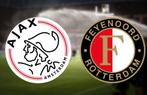Ajax - Feyenoord 2 tickets naast elkaar 409, Tickets en Kaartjes, Losse kaart, Twee personen, December