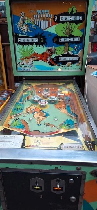 Flipperkast Bigvally, Verzamelen, Automaten | Flipperkasten, Gebruikt, Flipperkast, Ophalen of Verzenden