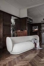 FERM LIVING BANK MET POUF, Ophalen of Verzenden, Zo goed als nieuw, Stof