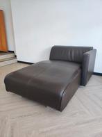 Rolf Benz 6300 # leren vintage design bank # chaise longue, Ophalen