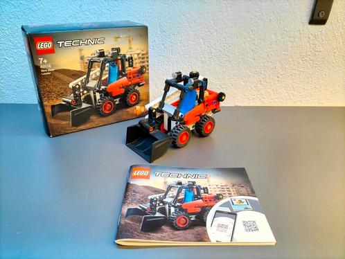 LEGO Technic Skid Steer Loader (mini-graver), 42116, Kinderen en Baby's, Speelgoed | Duplo en Lego, Zo goed als nieuw, Lego, Complete set