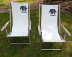 Vintage Strandstoelen - Set van 2, Caravans en Kamperen, Ophalen, Zo goed als nieuw