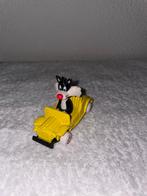 Sylvester in gele auto - Looney Tunes speelgoed, Ophalen of Verzenden, Zo goed als nieuw