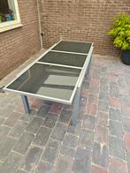 florabest tuin tafel met 6 stoelen incl kussens, Tuin en Terras, Tuintafels, Ophalen, Gebruikt, Rechthoekig