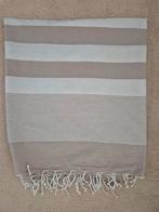 Hammam 210 x 210, Ophalen of Verzenden, Nieuw, Beige, Handdoek