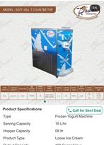 Softijsmachine table-top tafelmodel Dhanvi Enterprise, Ophalen, Zo goed als nieuw