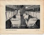 cabine van KLM Indië - vliegtuig  ,  prent        =0003=, Ophalen of Verzenden, Gebruikt, Kaart, Foto of Prent