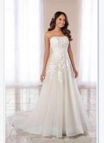 Te koop trouwjurk van Stella York mt 38 torsellet hoepelrok, Kleding | Dames, Ophalen of Verzenden, Zo goed als nieuw, Wit, Trouwjurk