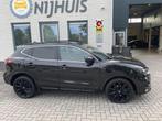 Nissan Qashqai 1.3 DIG-T Tekna / Panorama dak / Telefoon / N, Auto's, Voorwielaandrijving, Gebruikt, 4 cilinders, Zwart