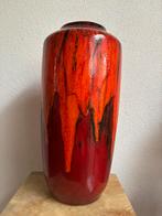 Fat lava (vloer) vaas Scheurich Keramik West-Germany 45 cm, Ophalen of Verzenden