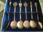 6 vara lepeltjes verzilverd, Verzamelen, Verzenden, Gebruiksvoorwerp