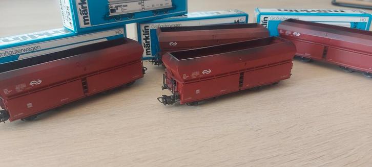 Märklin NS Fad grootvolumewagens artnr 4625 in ovp, Hobby en Vrije tijd, Modeltreinen | H0, Zo goed als nieuw, Wagon, Wisselstroom