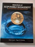 Principles of Responsible Management, Ophalen, Management