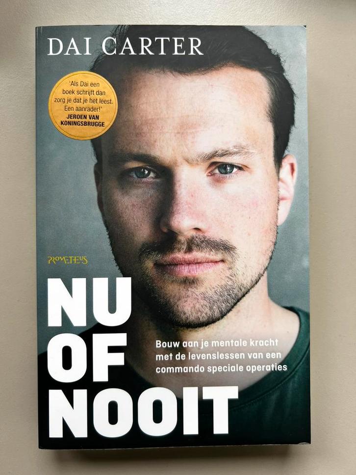 Dai Carter - Nu of nooit, Boeken, Overige Boeken, Zo goed als nieuw, Ophalen of Verzenden