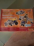 Metaalbouwdoos 3 sets in 1 vliegtuig, auto, jetski, Verzenden, Nieuw