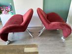 2x Leolux Papageno, Huis en Inrichting, Fauteuils, Ophalen, 75 tot 100 cm, Stof