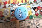 Snoopy Peanuts Comics 44MM Button Pin Broche, Verzenden, Snoopy, Nieuw, Overige typen