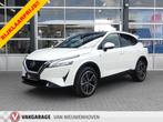 Nissan Qashqai MHEV 158pk automaat Tekna+ *10 jaar garantie!, 1350 kg, Met garantie (alle), Wit, Leder