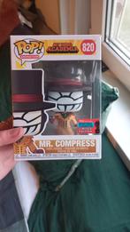 Mr compress funko pop my hero academia boku no anime manga, Ophalen of Verzenden, Zo goed als nieuw