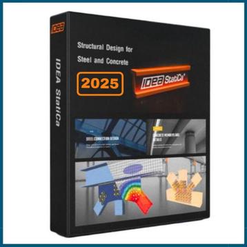 Idea Statica - 2025 Constructiestaal en ontwerpsoftware beschikbaar voor biedingen
