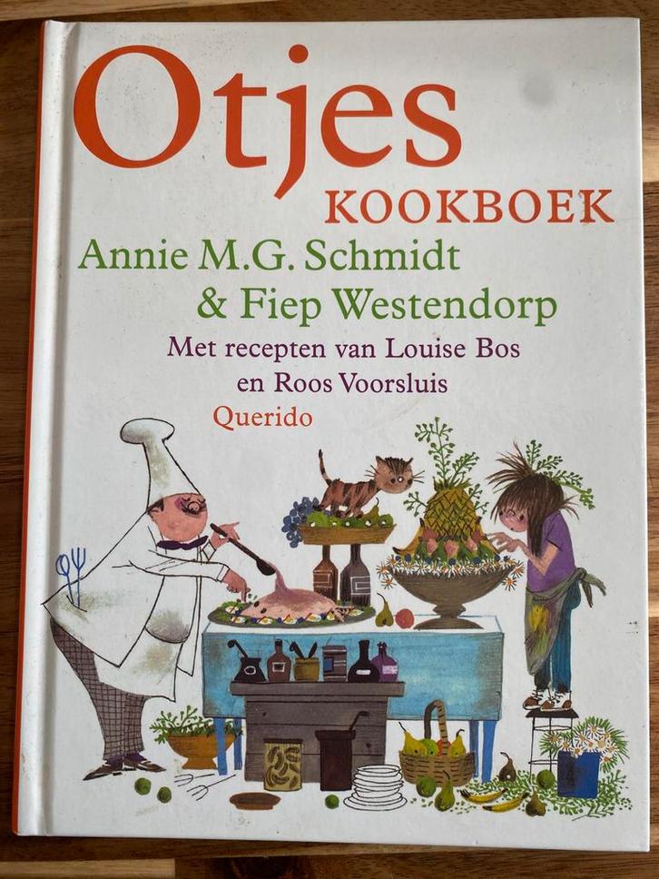 Otjes kookboek annie mg schmidt + Louise Bos, Boeken, Kinderboeken | Jeugd | onder 10 jaar, Gelezen, Ophalen of Verzenden