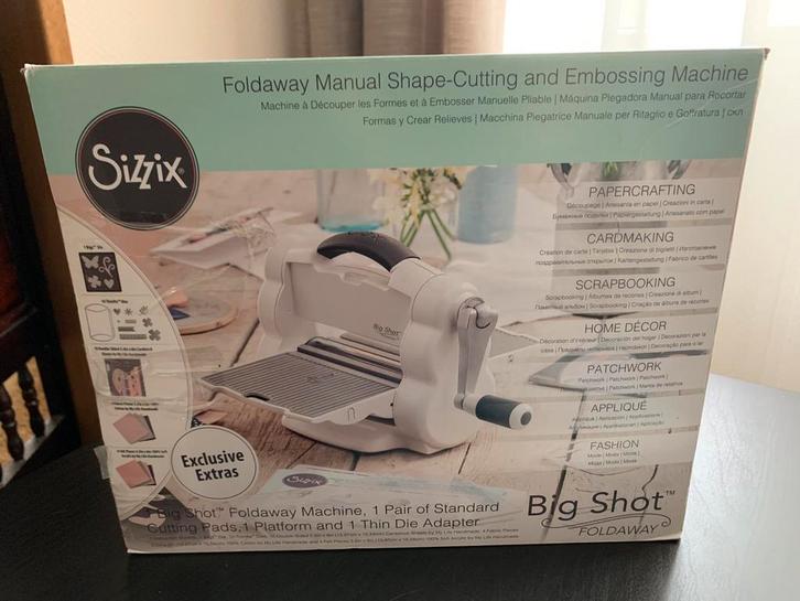 Cutting and Embrossing Machine, Hobby en Vrije tijd, Kaarten | Zelf maken, Zo goed als nieuw, Overige typen, Overige thema's, Ophalen