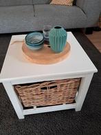 Bijzettafel, Ophalen, Vierkant, Hout, Minder dan 55 cm