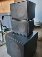 Canton 2.1 geluidset (kabels inbegrepen), Audio, Tv en Foto, Luidsprekers, Zo goed als nieuw, 120 watt of meer, Front, Rear of Stereo speakers