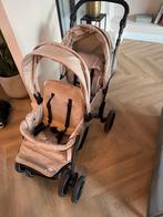 Deryan Buggy voor 2 Kinderen - Beige Duowagen, Kinderen en Baby's, Kinderwagens en Combinaties, Gebruikt, Duowagen, Ophalen of Verzenden