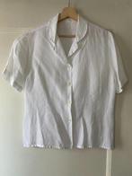 Josephine & Co mooie witte linnen blouse mt 42 i.z.g.st., Josephine & Co, Wit, Maat 42/44 (L), Ophalen of Verzenden