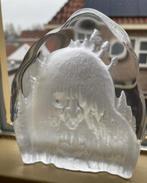 MAGNOR K Glas Crystal Paperweight Norway Trol Troll, Verzenden