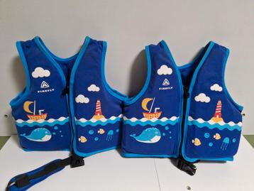 2 kinder zwemvesten 2-3jr / 15-18kg beschikbaar voor biedingen