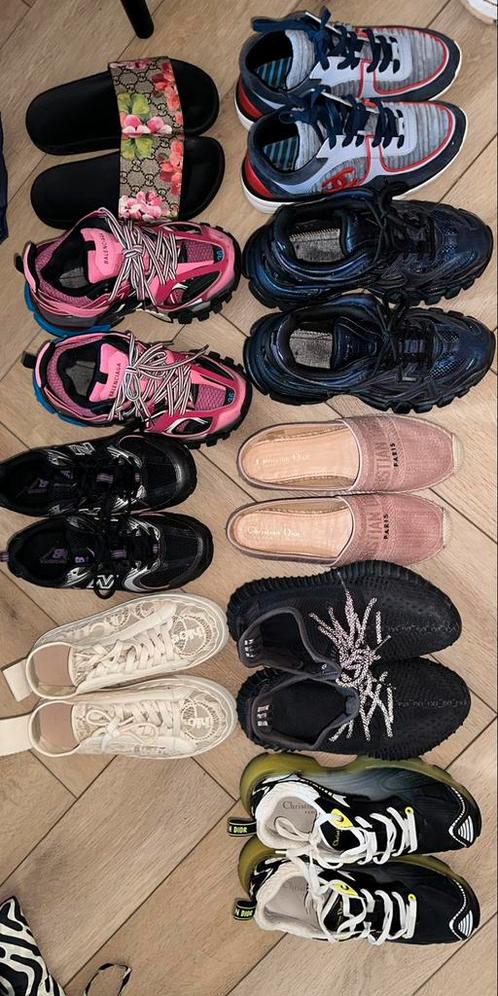 Originele Dior, Chanel, Balenciaga, Chloe schoenen  SALE, Kleding | Dames, Schoenen, Zo goed als nieuw, Sneakers of Gympen, Zwart