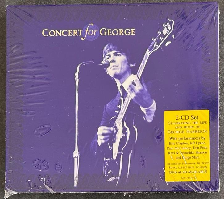 The concert for GEORGE HARRISON ( 2CD set ), Cd's en Dvd's, Cd's | Rock, Zo goed als nieuw, Poprock, Ophalen of Verzenden