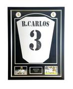 Roberto Carlos Real Madrid 24/25 Gesigneerd ingelijst shirt, Ophalen of Verzenden, Nieuw, Buitenlandse clubs, Shirt