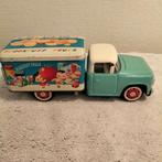 Blikken foodstuff truck, met doos, MF 730, Ophalen of Verzenden