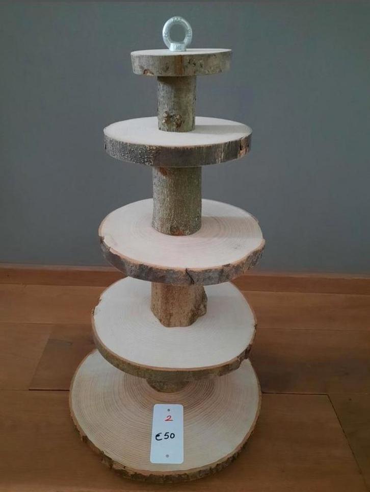 🧁ETAGÉRE PORSELEIN SERVIES BOOMSCHIJF CUPCAKE TOREN BUFFET, Huis en Inrichting, Woonaccessoires | Etagères, Nieuw, Ophalen of Verzenden